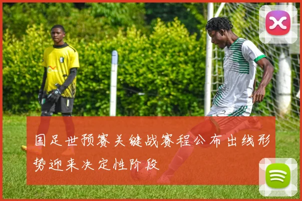 国足世预赛关键战赛程公布出线形势迎来决定性阶段